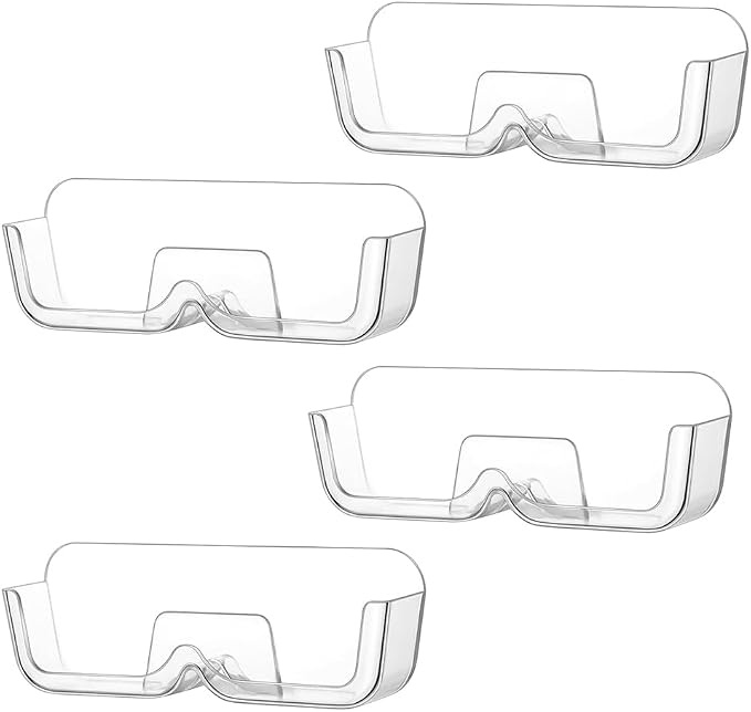 4pcs Eyeglasses Holder Stand, Sunglasses Storage Organizer, Wall Mounted by NaYiissi