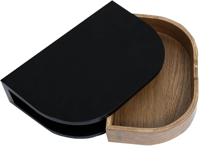 10.4Inch Floating Nightstand, Wall Mounted Bedside Shelf, Handmade Bedroom - Image 4