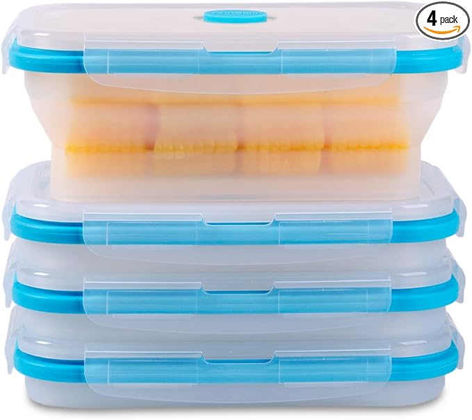 Collapsible Food Storage Containers by Annaklin