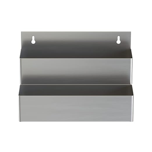 Stainless Steel Double Tier Speed Rail, Liquor Rack, Speed Rack, Bottle Holder - Image 2