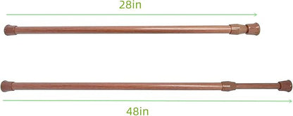 4 Pack Adjustable Spring Steel Cupboard Bars - Image 2