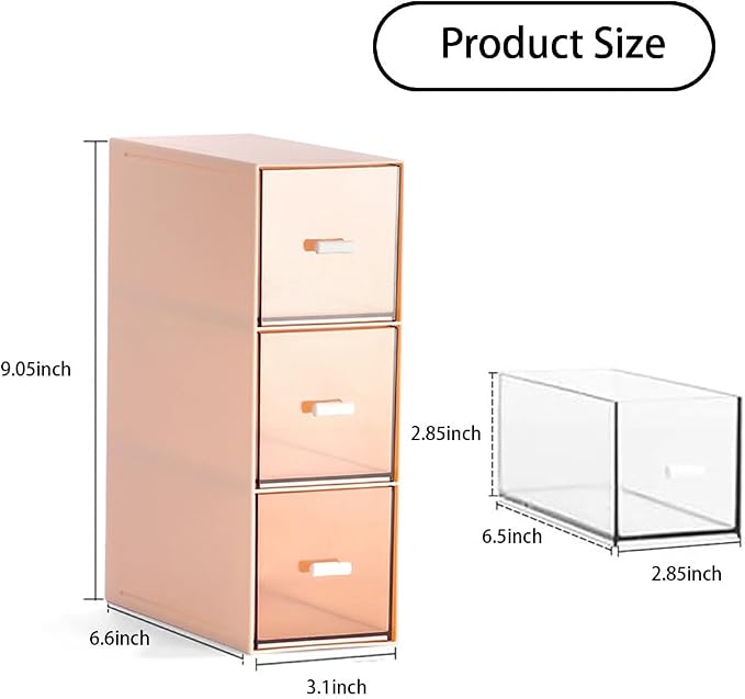 Plastic Clear Tea Box, Tea Bag Organizer - Image 2