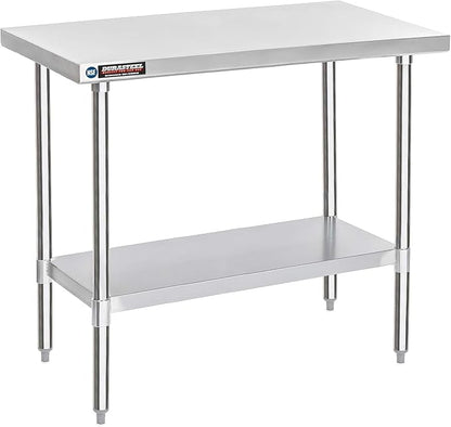 DuraSteel 30x48 Stainless Steel Work Table by DuraSteel