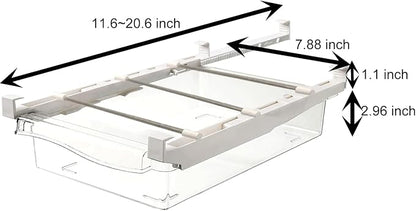 Yatmung 2 Pack Fridge Drawer Organizer - Image 4