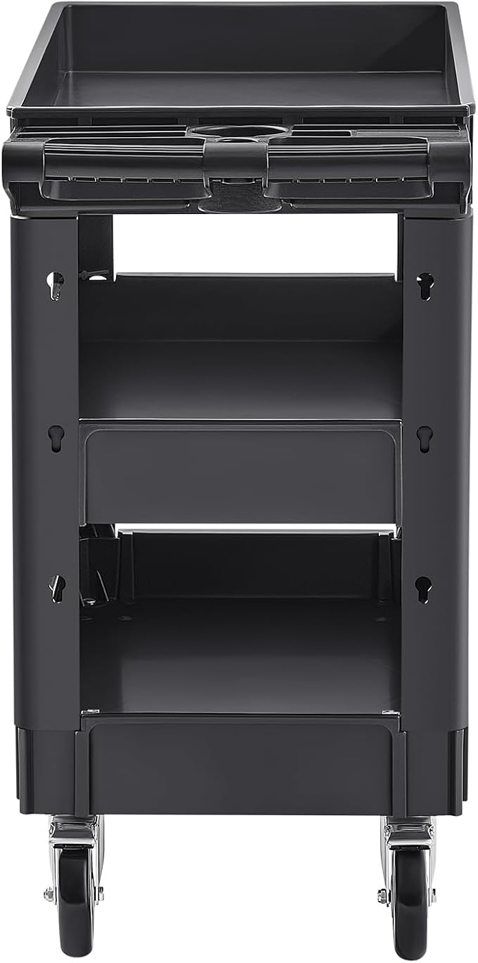 VEVOR Utility Cart, 3-Tier Plastic Service Cart - Image 11