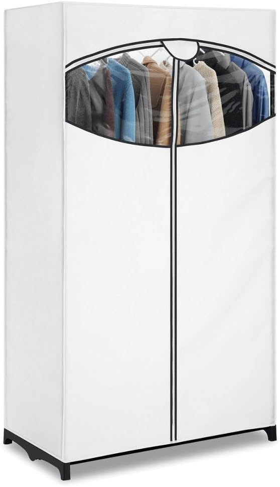 Whitmor White, Clothes Closet Fabric Cover by Whitmor