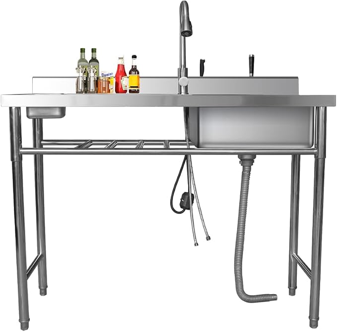 304 Stainless Steel Utility Sink by Unknown