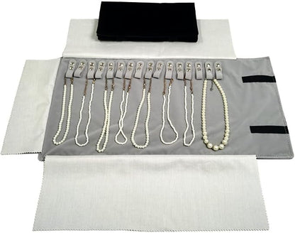 Velet Travel Jewelry Case Roll Bag Organizer - Image 2