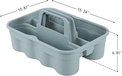 Bringer Set of 6 Plastic Cleaning Caddy Carry Caddy - Image 2