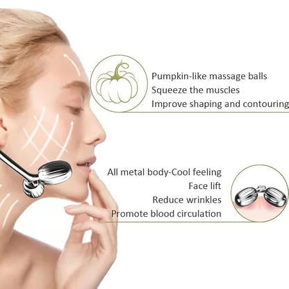 Yeamon Gua Sha Facial Tools and Face Roller Set, Facial Massage Tool - Image 3