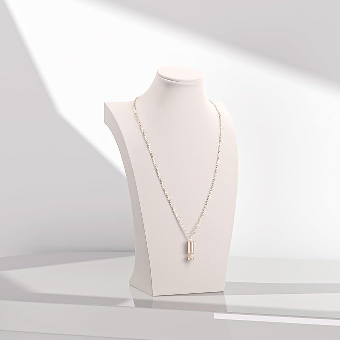 Necklace Bust Display Stand, Necklace Holder, Pendant Chain Necklace Organizer - Image 3