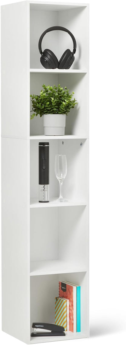 Amazon Basics 5-Cube Bookcase Compatible by AmazonBasics
