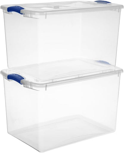 66 Quart Storage Bins with Lids - Image 5