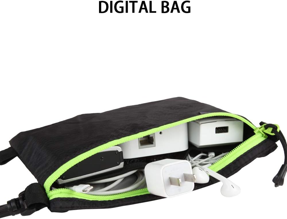 GOX Ultra Light Carry On Small Zipper Pouch, Toiletry Bag, Packing Sack - Image 7