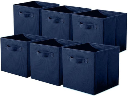 ShellKingdom Storage Bins, Foldable Fabric Storage Cubes and Cloth Organizer by ShellKingdom