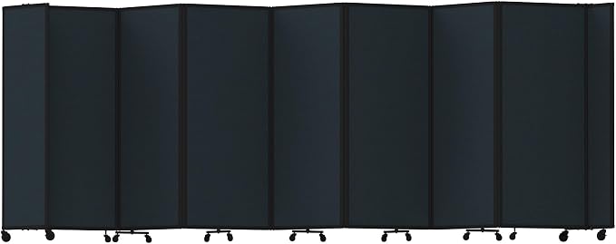 Versare Room Divider 360 Portable Wall Partition | Folding Panels | Large by VERSARE