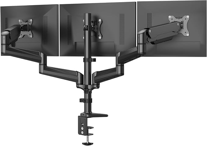 HUANUO Triple Monitor Mount for 17 to 32 inch Screens, Adjustment Triple by HUANUO
