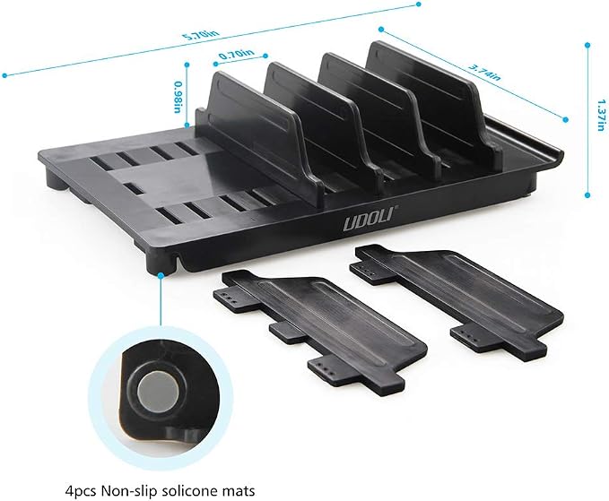 Adjustable Universal Multi Device Organizer Dock Stand Holder, Tablet Cell - Image 2