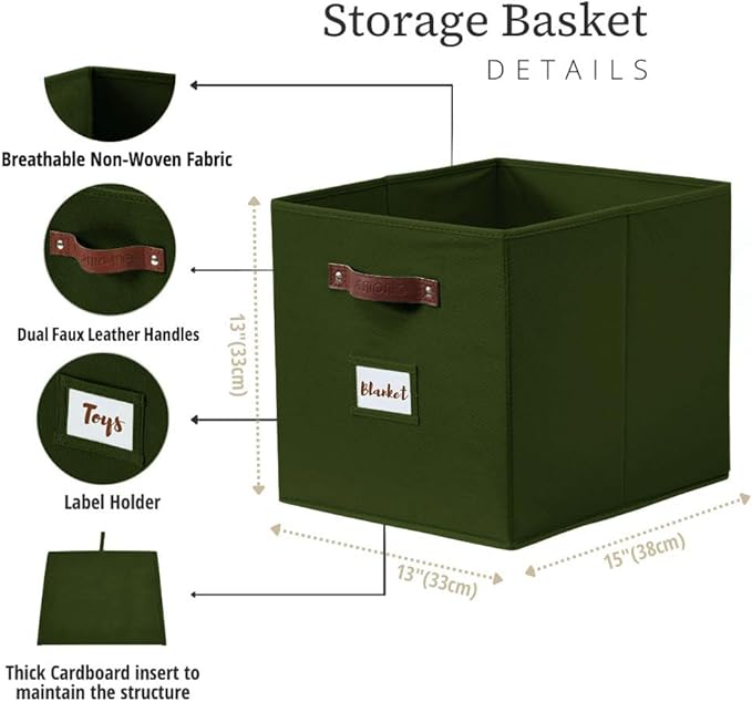 DECOMOMO Storage Bins, Storage Baskets - Image 3