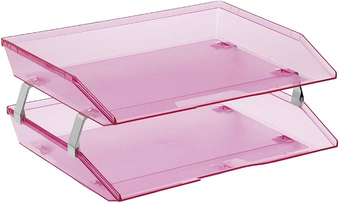 Acrimet Facility 2 Tier Letter Tray, Side Load, Letter Size/A4, Desktop File by Organizingyourlife