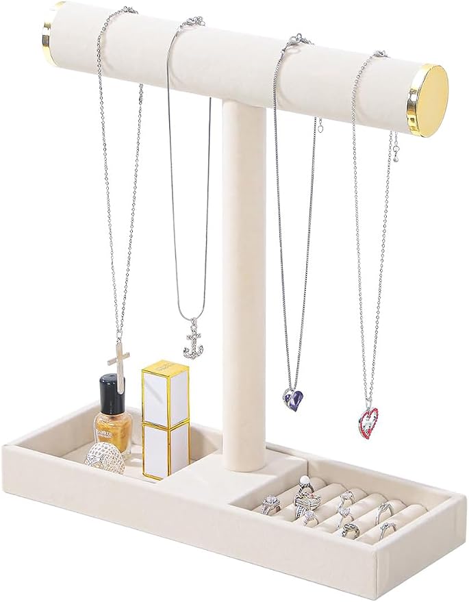 Multi-Use Jewelry Holder Stand, Necklace Bracelet Ring Organizer Stand - Image 2