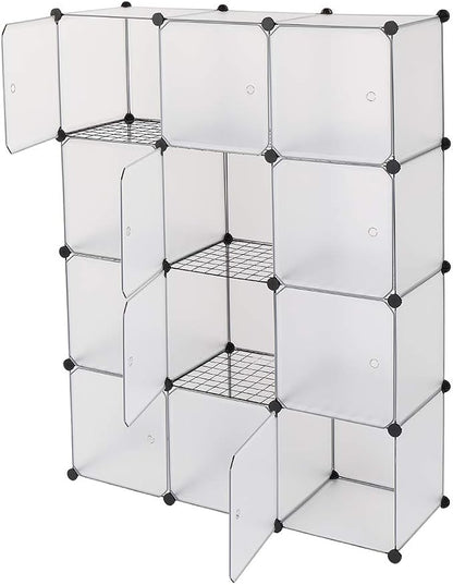 12 Cube Storage Organizer, Closet Storage Shelves - Image 6