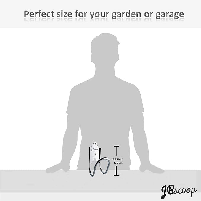 JBscoop Garden Hose Holder, Garden Hose Hanger Wall Mount - Image 8