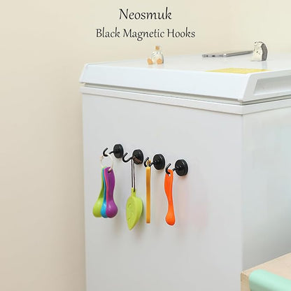 Neosmuk Magnetic Hooks, Heavy Duty 130lb+ Strong Magnet Hook - Image 2