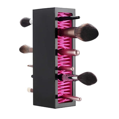 Makeup Brushes Holder Organizer, Silicone Vanity Air Drying Rack Display Storage by JAMEND+CLXP
