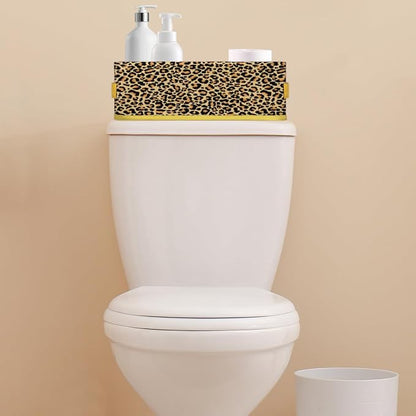 Leopard Skin Animals Bathroom Storage Basket, Foldable - Image 7