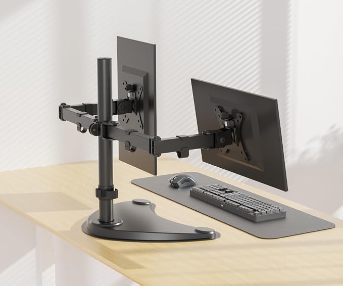 KS Doublesight Displays 2 Full HD 24” Monitors Dual Monitor Stand - Image 3