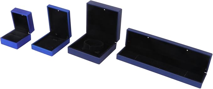 Unomor 4pcs LED Lighted Jewelry Box by Unomor