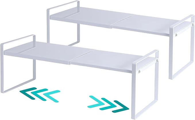 2-Pack Expandable Shelf Organizer by LJHFUQHUHU