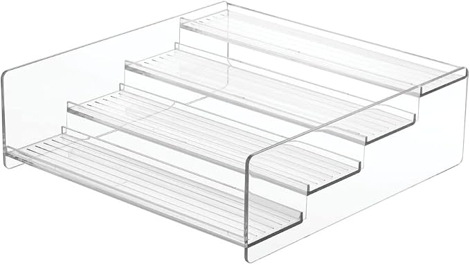 mDesign Plastic Bathroom Storage Organizer Shelf - Image 3
