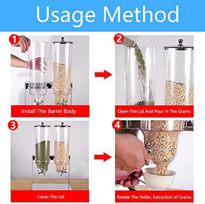 Triple Countertop Cereal Dispenser - Image 4