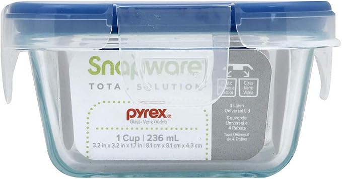 Snapware Total Solutions Glass Food Storage Containers Set, Airtight & - Image 10