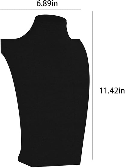 Necklace Bust Display Stand, Necklace Holder, Pendant Chain Necklace Organizer - Image 2