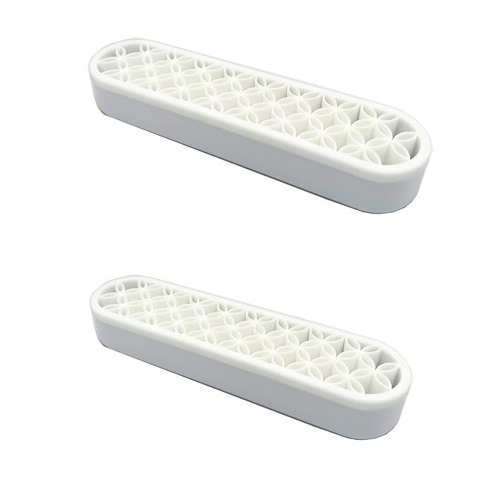 TANG SONG 2 PCS Silicone Make up Brush Holder Cosmetic Storage Box Desktop by TANGSONG