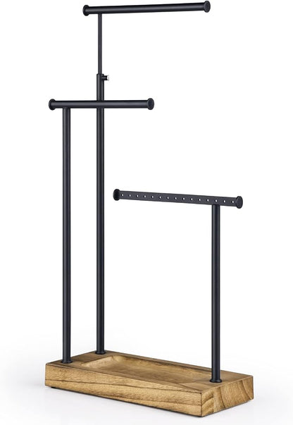 SRIWATANA Jewelry Organizer Stand, Extra Tall Necklace Holder Jewelry Holder by SRIWATANA