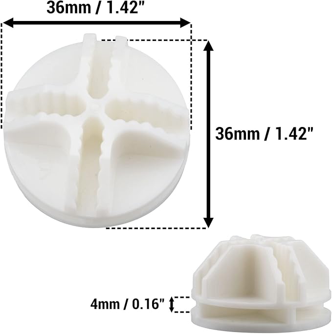 40 Pcs Wire Cube Plastic Connectors Wire Grid Cube Organizer Connectors - Image 3