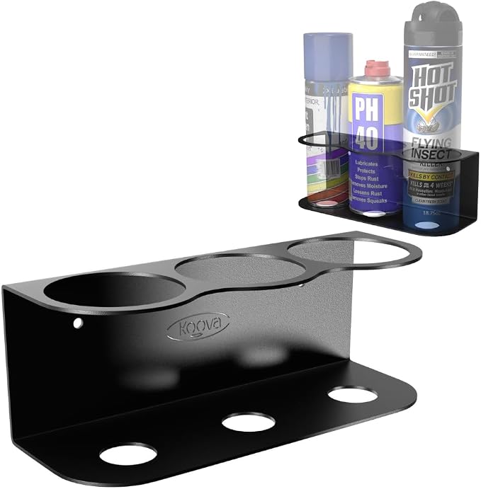 Koova X-Large Spray Can Rack by Koova