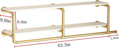 ORSENIGO Industrial Pipe Clothing Rack - Image 4