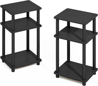 Furinno Turn-N-Tube Storage Shelves, Stackable Standing Shelf, Open Corner Shelf by Furinno-FitsYourSpaceFitsYourBudget