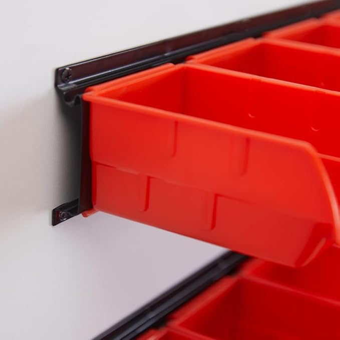 Ultrawall Wall Mounted Storage Bins, Plastic Hanging Storage Organizer Bins - Image 6