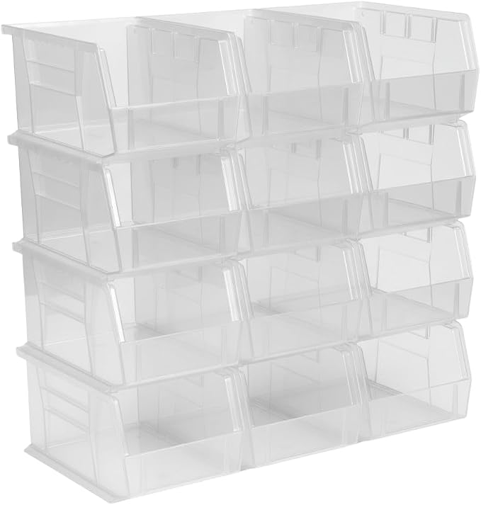 HE HUDSON EXCHANGE 9.5" x 6" x 5" Plastic Stackable Storage Bin by HudsonExchange