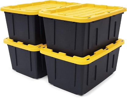 CX Black & Yellow, Shelving Unit and Heavy Duty Storage Containers, Extremely - Image 4