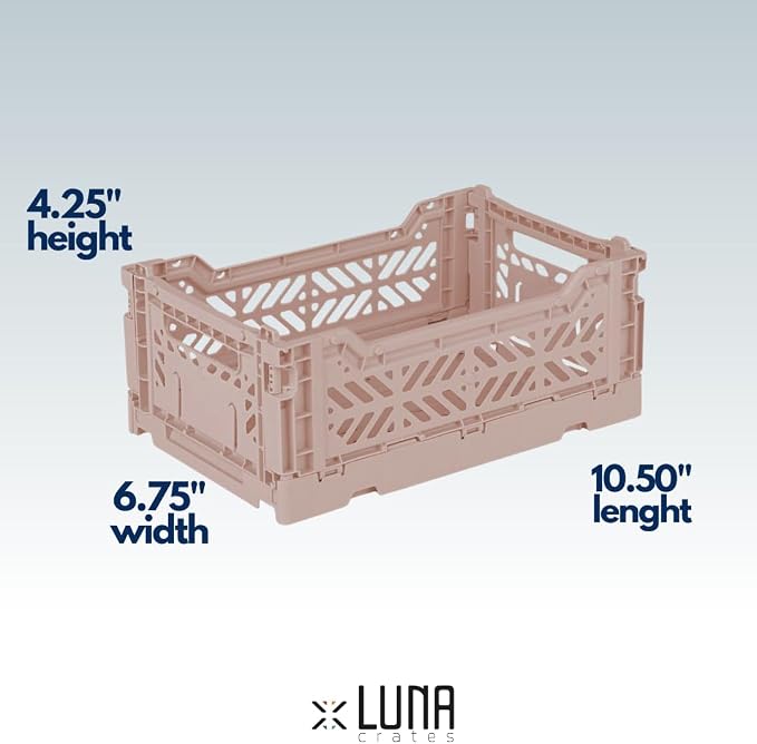Collapsible Storage Box, Foldable Crate Organizer Bin - Image 2