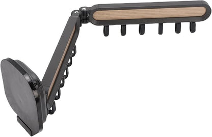 Pissente Wall Mounted Clothes Drying Rack, Aluminum Alloy Foldable Hanger Rack - Image 7