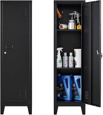 Metal Cabinet, Vertical Steel Storage Cabinet - Image 10