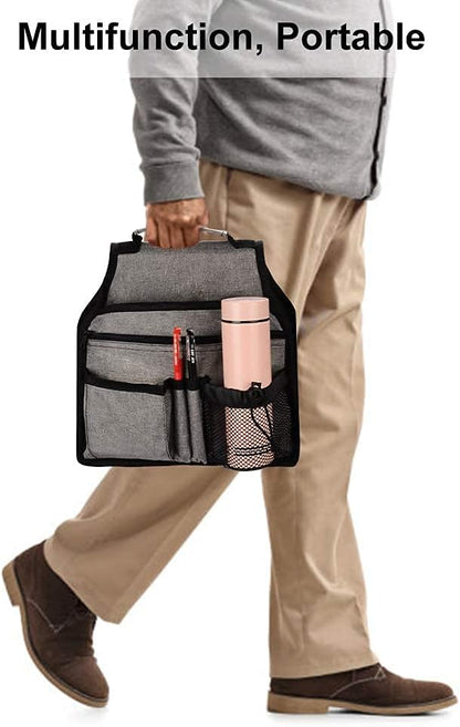 supregear Side Walker Bag, Walker Accessories Bag w/Cup Holder, Folding Walker - Image 6